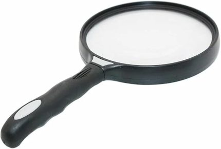 130 mm Çap 2.5 X Büyütme El Tipi Büyüteç - AL2491