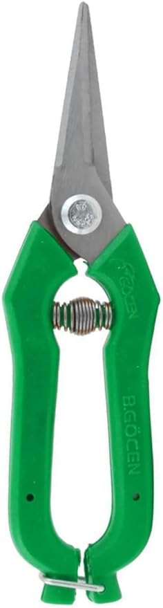 Göcen Narenciye Üzüm Bağ Budama Makası Düz Uçlu 19 Cm (YENİ)