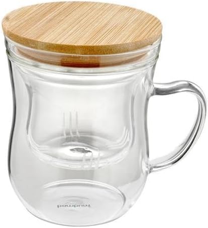 - Süzgeçli Cam Çay Bardağı 400ml