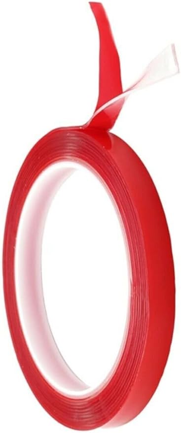 Silikon Çift Taraflı Montaj Bandı 10mm Genişlik 5mt Uzunluk Çift Taraflı Bant Çerçeve Yapıştırıcı Çift Taraflı Bant (10mmx5mt)