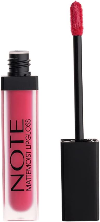 Mattemoist Lipgloss 406 Sweet Heart Yarı Mat Saten Bitişli Likit Ruj, Pembe