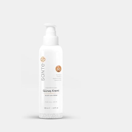 Leke Karşıtı Su Bazlı 50 Spf Yüksek Koruma Yağsız Güneş Kremi, 125ml