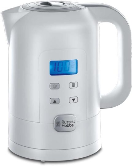 Hobbs Hassas Su Isıtıcısı, 1.7l, 2200W, dijital sıcaklık ayarı ve LCD ekran, bebek maması ve çayın hazırlanması için ayarlanabilir 25 ° -100 ° C, sıcak tutma fonksiyonu, çay makinesi 21150-70