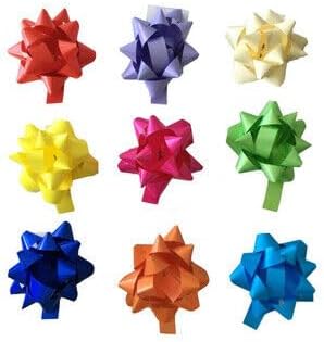 Marifetlerim - Rafya Karışık Renk Hediye Paketleme Süsü 5 Adet