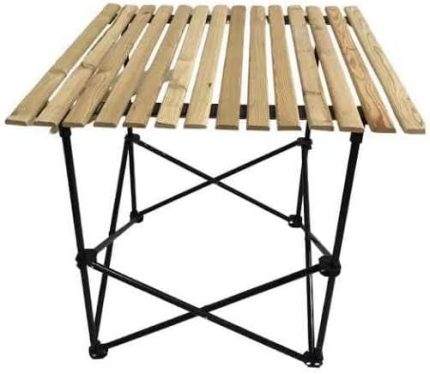 Ahşap Kamp Masası, Taşıma Çantası, Küçük Boy