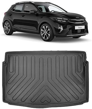 Kia Stonic Yeni Logolu 2021 sonrası ile uyumlu 3D Bagaj Havuzu