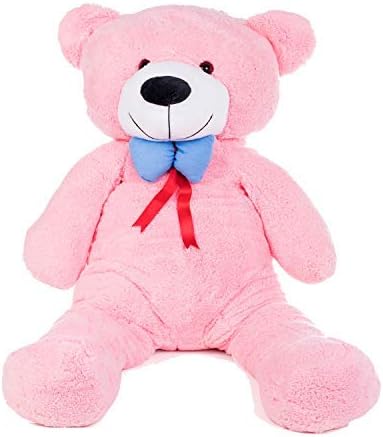 cm Papyonlu Sevimli Peluş Şaşkın Ayı - Sevgiliye Özel Hediyelik Oyuncak - 3 Renk Seçeneği İle (Beyaz)