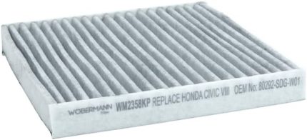 Karbonlu Polen Filtresi Honda Cr-V iv 1.6 i-Dtec 4Wd 2012-2019 ile uyumlu