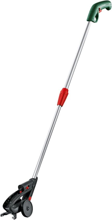 Home and Garden F016800615 Bosch sistem aksesuarları Isio teleskopik tutamak (80 ila 115 cm yükseklik uzatma ve 180° açı, kutuda)