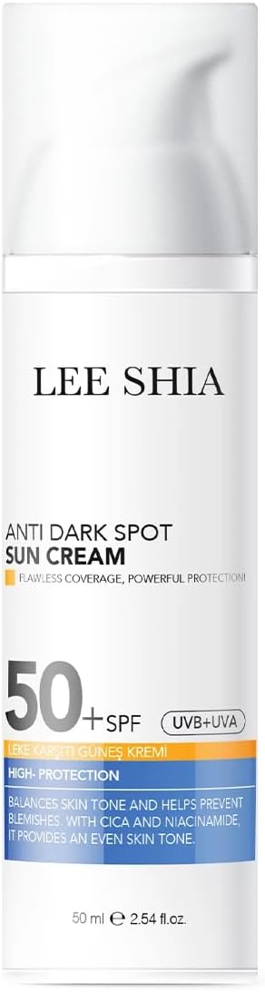 Shia Leke Karşıtı Spf 50+ Yüksek Korumalı Güneş Kremi 50 Ml