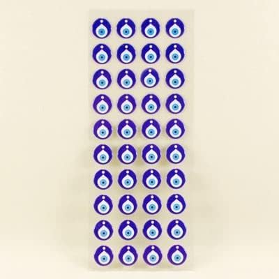 Boncuğu Sticker 40 Adet 1.3 cm X 1.4 cm