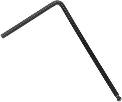 Folk Gitar Truss Rod Anahtarı Metal Gitar Sap Ayarlama Aracı 4mm Gitar Anahtar Anahtarı Siyah Gitar Truss Rod Aracı