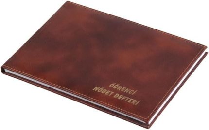 ÖGRENCI NÖBET DEFTERI SUNI DERI 100 YAPRAK 21X30