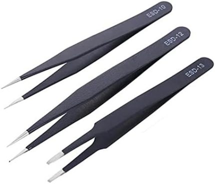 3 Parça Antistatik Cımbız Seti (10-12-13)