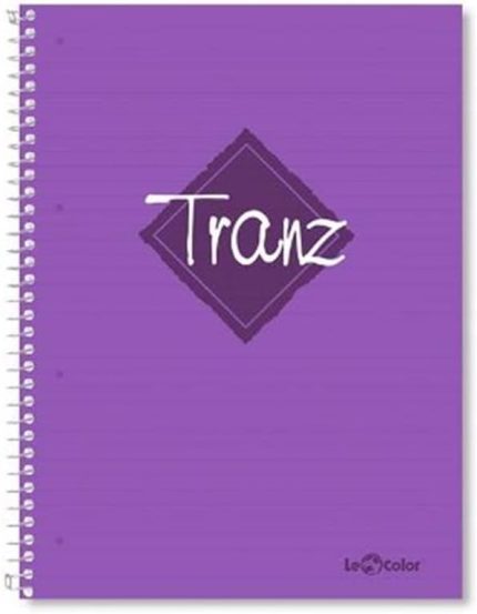 Color A5 Defter Çizgili 200 syf Mor Tranz