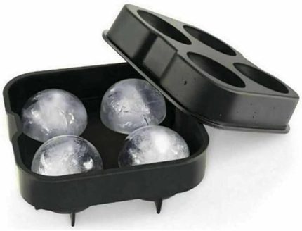 Silikon Buz Kalıbı Top 4'lü 45 mm (TBK-45)