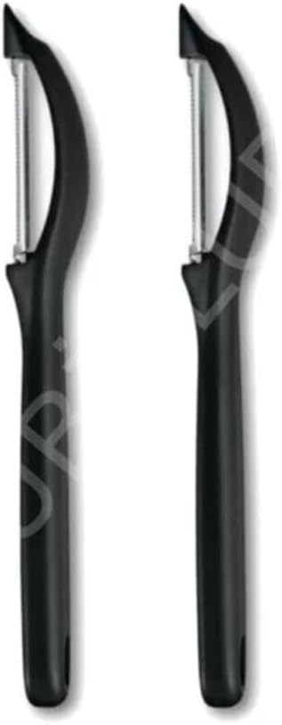 Siyah 2'Li Yassı Meyve Sebze Soyacağı 7.6075(2 Adet)