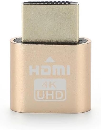 Plus PX-5245 Hdmi 4k Uhd Dummy Minning Bitcoin Sanal Monitör Ekran Kartı Emülatörü