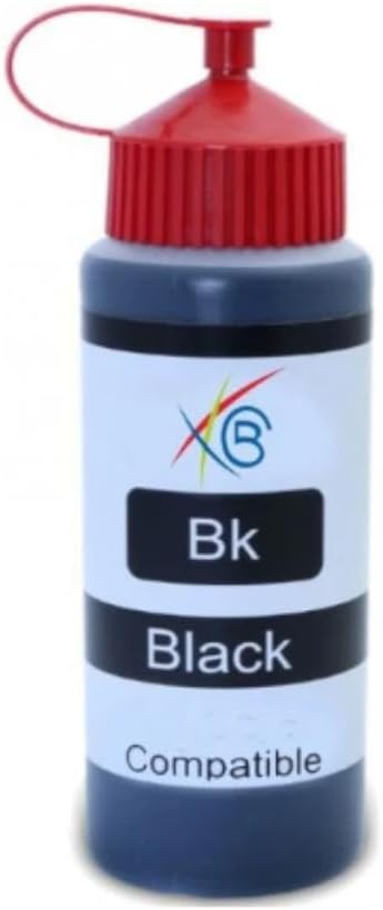 Uyumlu 500 ML SİYAH Mürekkep GT SERİSİ Tanklı Yazıcılara