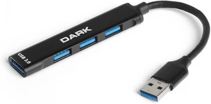 Connect Master X4 USB-A to 3 Port USB2,0, 1 Port USB3,0 HUB (DK-AC-USB310)