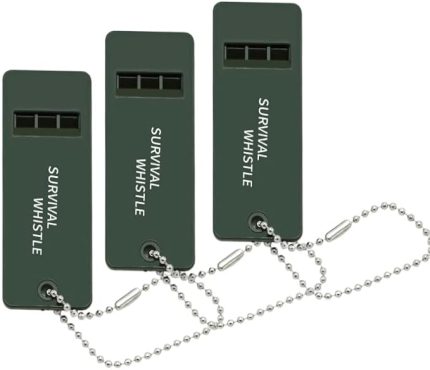 3 Paket, Üç Frekanslı Yarışma Düdüğü Açık Hava Hayatta Kalma Düdüğü İlk Yardım Düdük yüksek seviyeli yüksek frekanslı Deprem Giderme