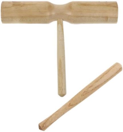 Orf-TB-20 Örf Aletleri Ritim Seti Ahşap Blok Vurmalı Çalgı Block 1 Set