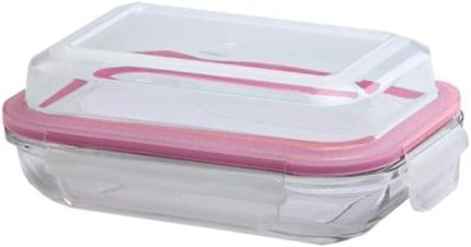 Glasslock Dikdörtgen Plus Cam Saklama Kabı 350 Ml