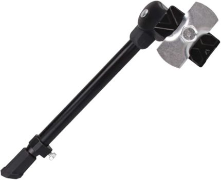 1 Bilgisayar Ayak Desteği Bisiklet Arka Montaj Yan Destek Bisiklet Park Rafı Alüminyum Ayaklık Bisiklet Tekme Standı Ayarlanabilir Stand Yan Duruş Dağınık Boncuklar Aksesuarlar