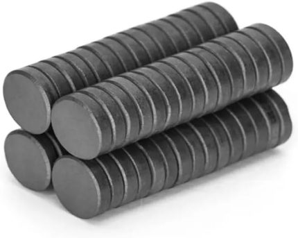 500 Adet Küçük Ferrit Kömür Siyah Mıknatıs Nikah şekeri mıknatısı magnet 10x3 mm