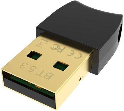 Bluetooth V5.3 Usb Mini Bluetooth Adaptör Dongle 20Mt Kablosuz Adaptör ( ÇOKLU CİHAZ DESTEĞİ SAĞLAR ) Win7/8/10/11 Tak Çalıştır ( PC İçindir)