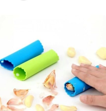 Silikon Pratik Sarımsak Soyucu Rulo Asorti Karışık renk