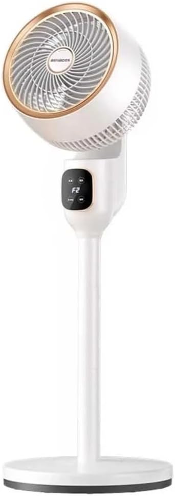 Wlue Uzaktan Kumandalı Sessiz Vantilatör / 360° Salınım / 8 Kademe Hız Ayarı/Uyku ve Rüzgar Modu