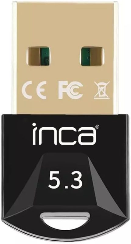 IBT-503T MINI USB DONGLE BLUETOOTH 5.3 ADAPTÖR,Gelişmiş Bluetooth EDR,Veri Aktarım 3 MBPS,İletim Mesafesi 20 mt, 2.4GHz