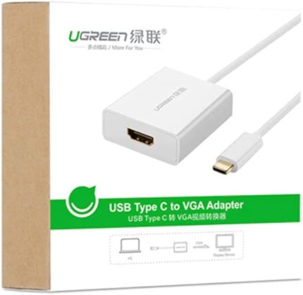 Type-C to HDMI Dişi 4K Çevirici Adaptör, Beyaz