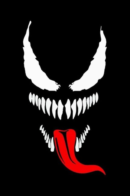 Master Venom Motorsiklet,Kask,Laptop,Motor Ve Oto Araç Sticker 11 X 20 Cm Beyaz