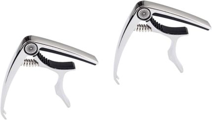 2 Adet Kapo Ukulele Akustik Gitar Için Tetik Capo Ukulele Kapo Gitar Kaposu Akustik Gitar Için Capo Tetikleyici Kapo Gitar Klibi Kapo Elektrikli Ukulele Için Kapo Elektro Gitar