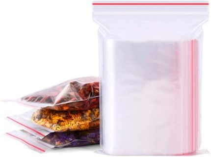 Torba Şeffaf Kilitli Poşet Tüm Ebatlar 100'lü (7x9 cm)