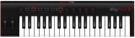 Multimedia iRig Keys 2 37-Mini Tuşlu Kompakt MIDI Klavye (iOS, Android, Mac & PC)