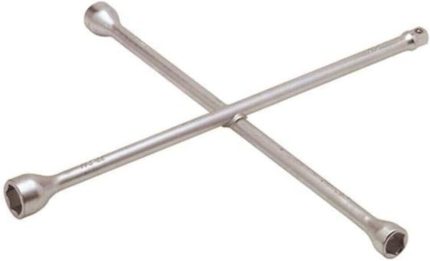 1975091322 1/2 Adaptörlü Istavroz Bijon Anahtar, Krom, 17 X 19/22 X 1/2
