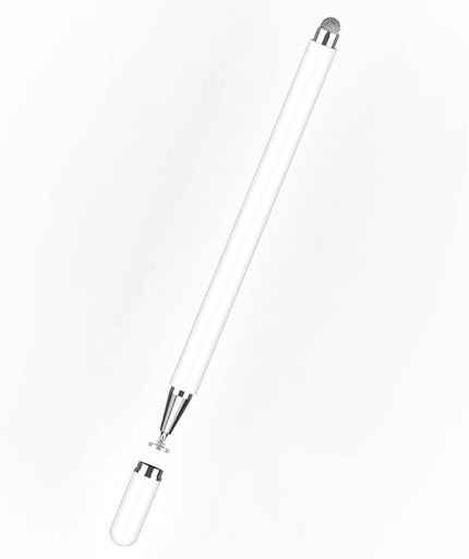 Dokunmatik Ekran için Stylus Kalem, Galaxy Tab A9+/A8/A7/A7 Lite için Stylus, iPad pro/iPad 9/8/7/6 için Yüksek Hassasiyetli Kalem, Ful HD Tablet/Tüm Dokunmatik Cihazlar için Yüksek Performans (Beyaz)