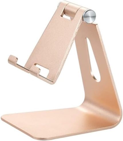 Cep Telefonu Standı, Tüm Cep Telefonları, Alüminyum Masaüstü Cep Telefonu Standı Tutucu, Tablet ile Uyumlu Cep Telefonu Tutucu