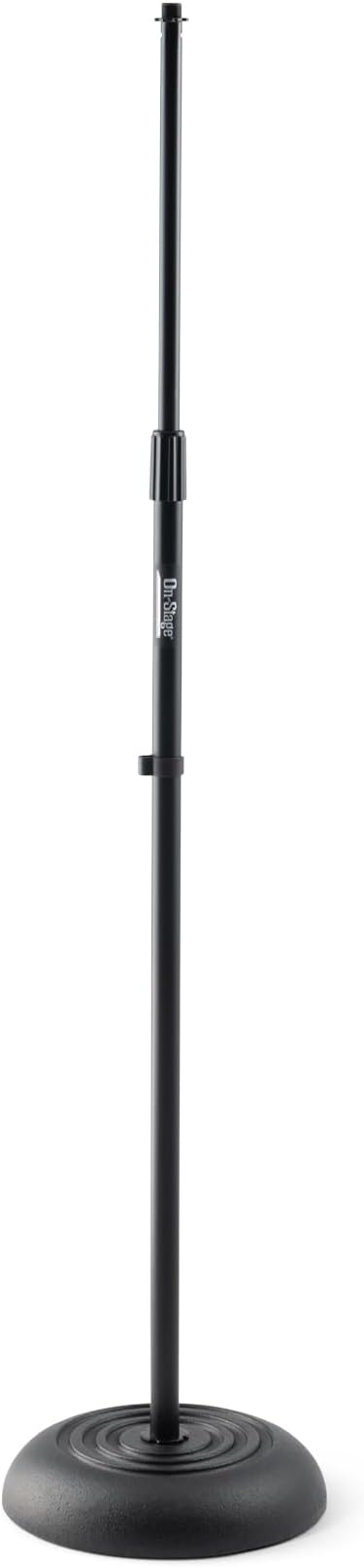 Stage Stands MS7201B Round Base Mikrofon Standı - Siyah