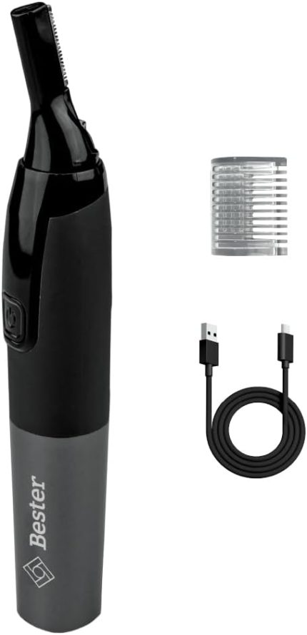 Işıklı Şarj Edilebilir Kulak Burun Tüy Kesme Makinesi