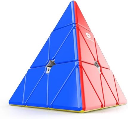 Go Pyraminx Küp Hız Piramit Çıkartmasız Zeka Küp Türkiye Resmi Satıcısı (GAN Üretimidir)