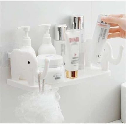 Desenli Yapışkanlı Çok Amaçlı Raf