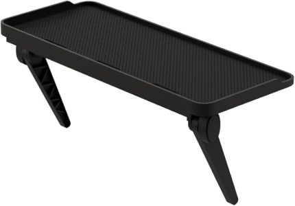 TA53 Ayarlanabilir TV Üstü Depolama Tutucu, Ekran Monitör Üst Raf, Cep Telefonu Standı,Medya Kutuları ve Oyun Konsolu Kumanda Tutucu Ev Ofis için ÖZel Tasarlanmış Monitör Tv Ekran Rafı