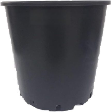 Üretim Saksısı 2 Adet 30X30 Cm 18,5 Lt Plastik Saksı Siyah Üretim Saksı Bitki Saksısı
