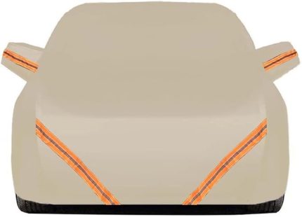 Corolla Cross Hybrid 2025 Ile Uyumlu Tam Araç Örtüsü, Her Türlü Hava Koşuluna Dayanıklı Güneşe Dayanıklı Kar Geçirmez Branda(Khaki)