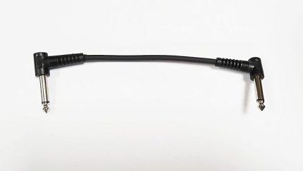 GİTAR PEDALI İÇİN PATCH KABLO 15CM. SİYAH