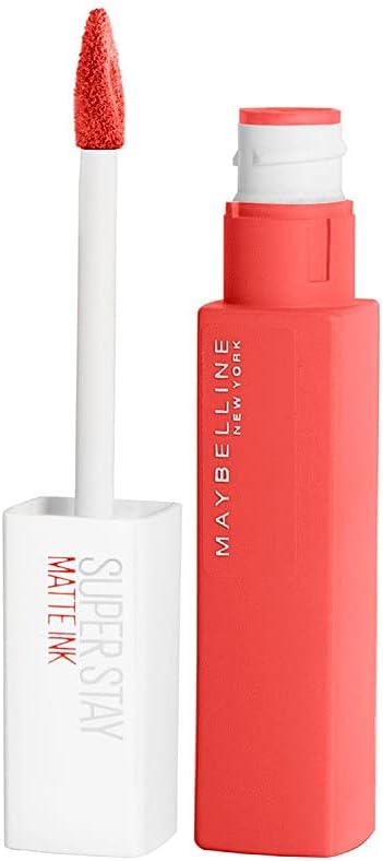 New York Super Stay Matte Ink Likit Mat Ruj - 130 Self-Starter (Nude/Kahve)
